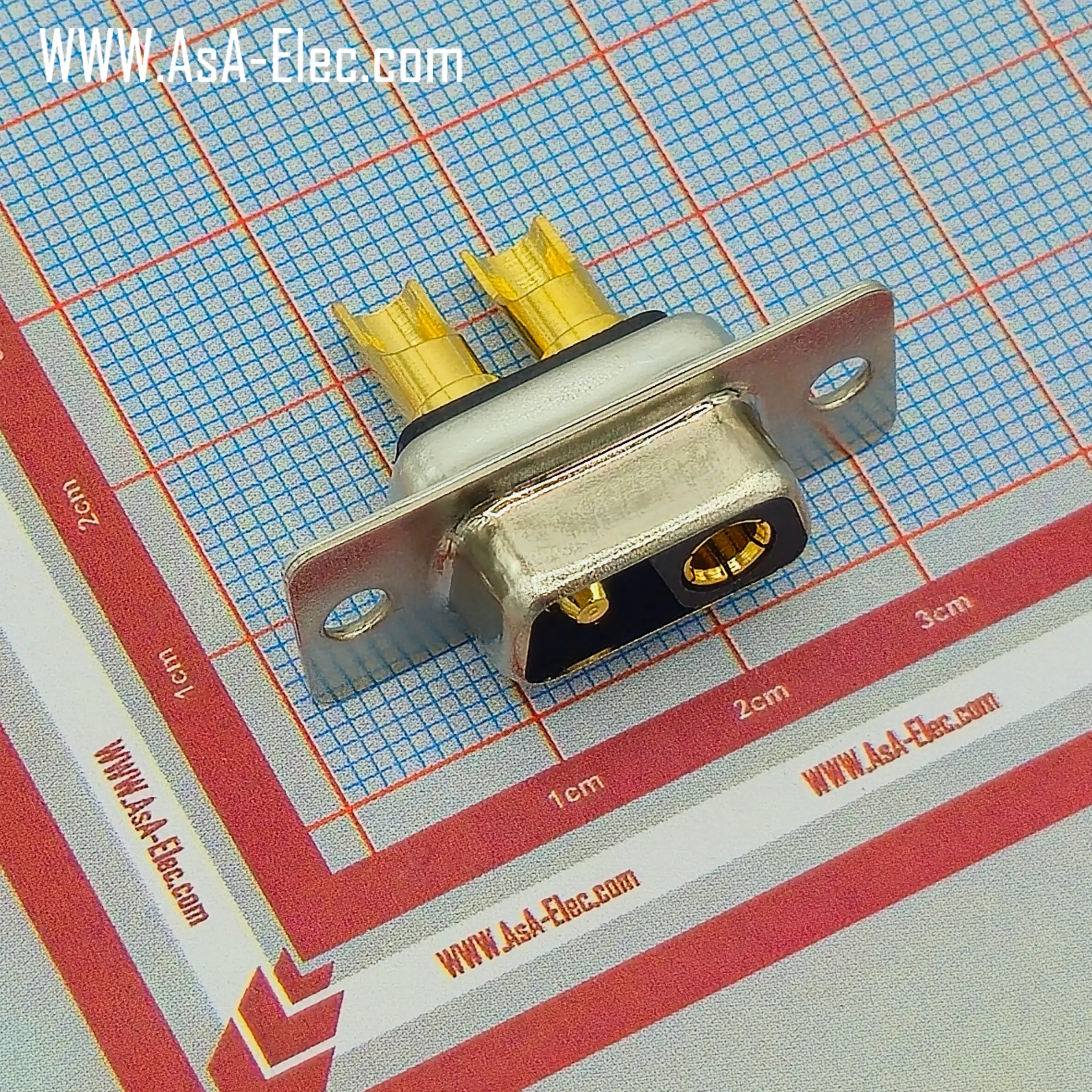 POWER D-SUB 2V2 SOLDER CUP-FEMALE